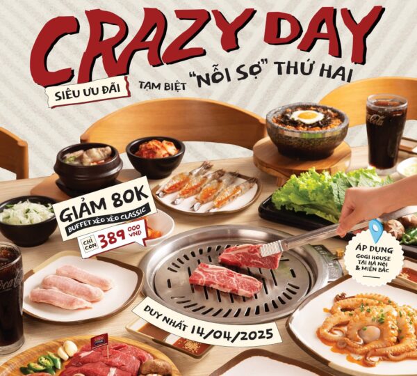 Gogi Việt Trì – Thiên đường nướng Hàn Quốc giữa lòng đất Tổ