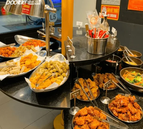 Dookki Vincom Việt Trì – Thiên đường buffet Tokbokki tại Phú Thọ