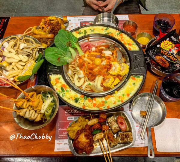 Dookki Vincom Việt Trì – Thiên đường buffet Tokbokki tại Phú Thọ